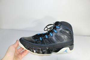 2012 Nike Air Jordan 9 Retro 'Negro Azul foto inferior\