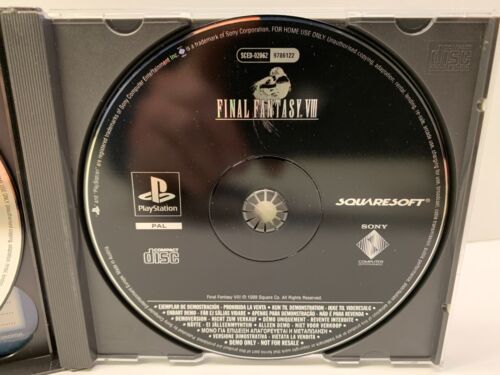FINAL FANTASY VII 7 - SONY PS1 - GEBRAUCHT PAL VERSION PLATINUM PLAYSTATION 1 - Bild 12 von 18