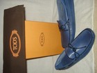 100% AUTHENTIC NEW MEN TODS GOMMINO PENNY BLUE DRIVERS/MOCCASIN UK 8.5/US 9.5 D — photo 2