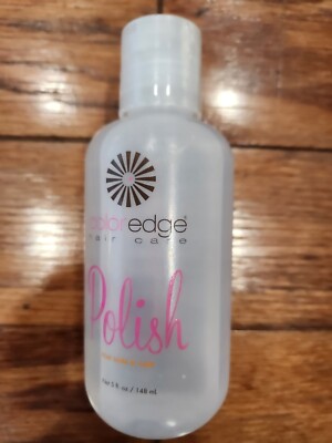 COLOR EDGE HAIR CARE POLSIH FOR SKIN AND HAIR NET 5 FL OZ ALCOHOL FREE MADE USA