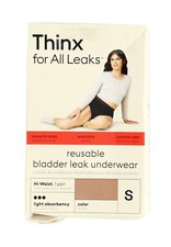 Thinx Leaks Underwear Reusable Bladder Leak, Hi-Waist, Light Absorbency, Rose