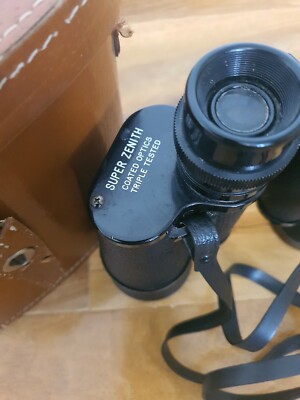 Super Zenith coated optics. 7x50mm Field 7.1 Vintage binoculars