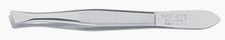 Tweezers Oblique 3 1/2in Special Steel Plated Yes Solingen Becker-Manicure