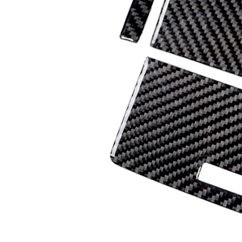 4X Central Console Gear Panel Trim Cover Carbon Fiber For Ford Explorer 2011-14 - Picture 5 of 11