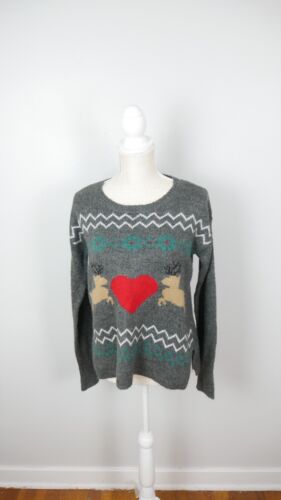 Aeropostale Ugly Christmas Sweater with Dear and … - image 1