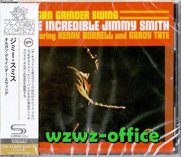 L'incredibile Jimmy Smith Jazz Piano NUOVO CD (SHM-CD) "Organ Grinder...