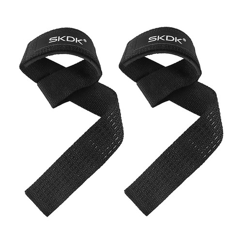 1Pair Weight Lifting Wrist Straps Padded Support Hand Bar Grips Gym Wraps - Picture 14 of 15