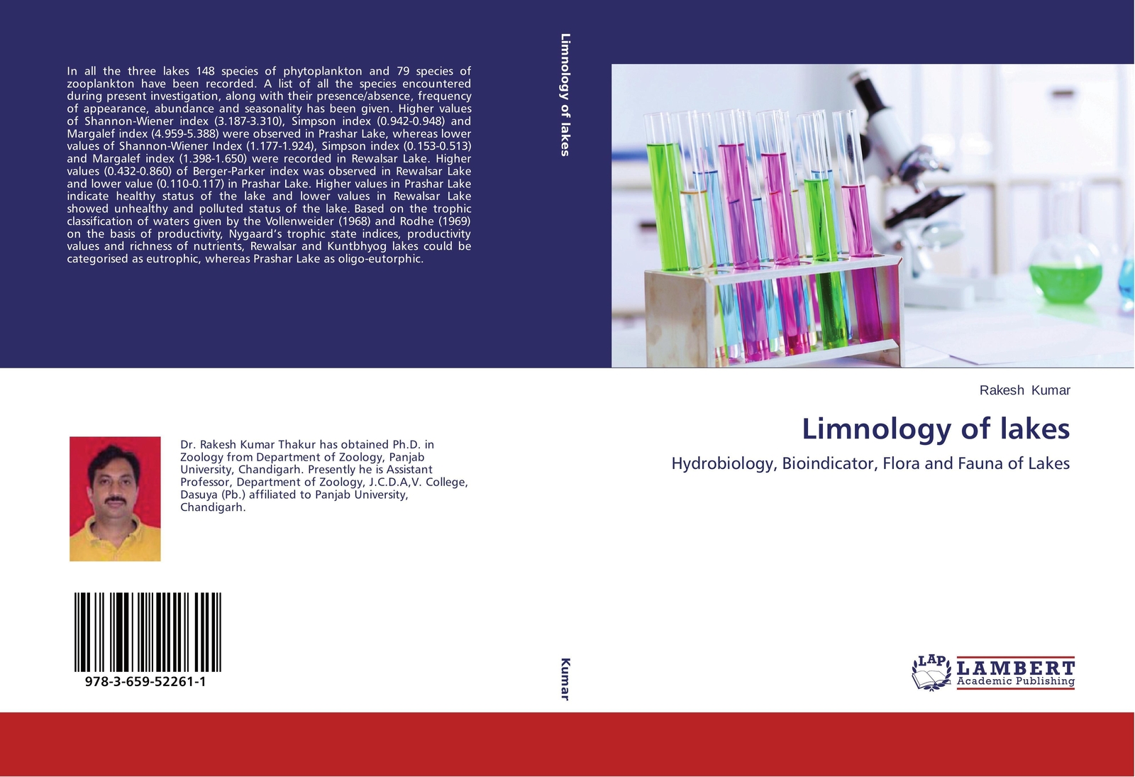 Thumbnail - Rakesh Kumar | Limnology Of Lakes | Taschenbuch | Englisch (2014) |