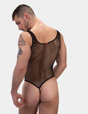 barcode Berlin - Fishnet Body ROMA schwarz Herren Suit 92253/100 gay sexy |  eBay.de