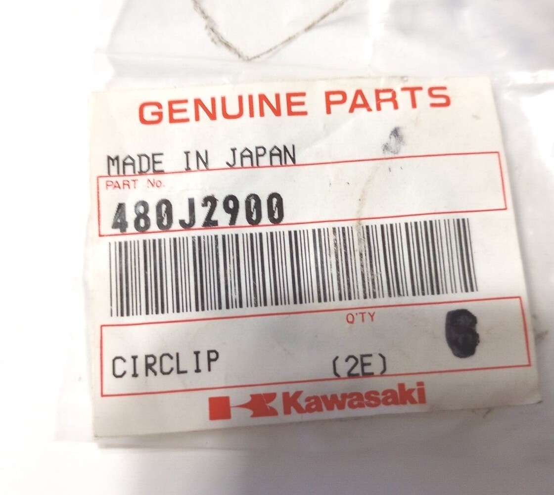 ANZU　② Kawasaki ZX750,VN1500,ZX1200 Circlip NOS 480J2900 (L-2085) | eBay