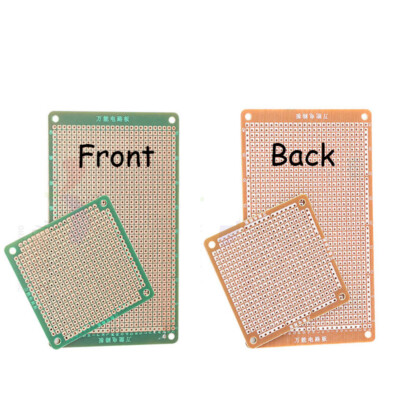 Solder Finished Prototype Paper PCB For DIY Circuit Board Breadboard 6x6cm 5x7cm