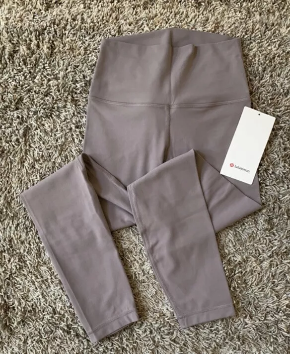 NWT Lululemon Align Pant Size 2 Lunar Rock 25 RARE!