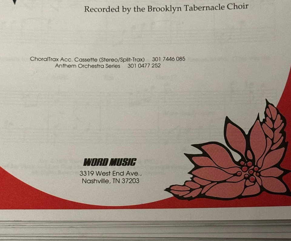 24 Brooklyn Tabernacle Choir Christmas Carol Medley + Faith We Sing Songbooks - Image 3 of 4