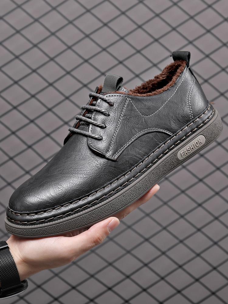 SAOLA Scarpe da lavoro piatte da uomo Leisure British Business Oxfords pump retrò comfort stringate