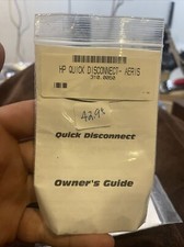 Aeris High Pressure Quick Disconnect