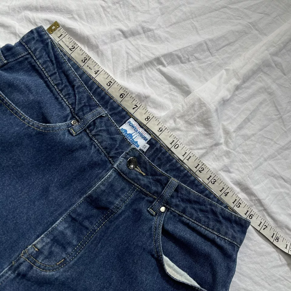 Jeans sanforizados Montgomery Ward Power House años 50 32 X 30 denim oscuro Foto 2 de 4