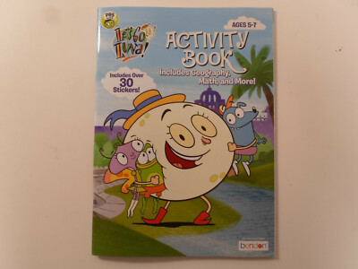 Pbs Kids Lets Go Luna Activity Book Ages 5 7 Activity Book By Bendon Ebay