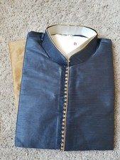 Button design Silk Indian Traditional Kurta Pajama