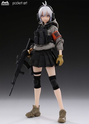 NEW HASUKI POCKET ART PA003 Habe Sasha 1/12 Scale Action Figure