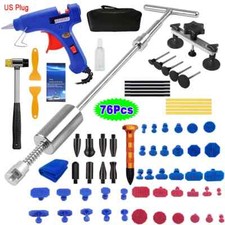 76pcs Professional Car Dent Repair Tools Paintless Dent Repair Kit Auto Body