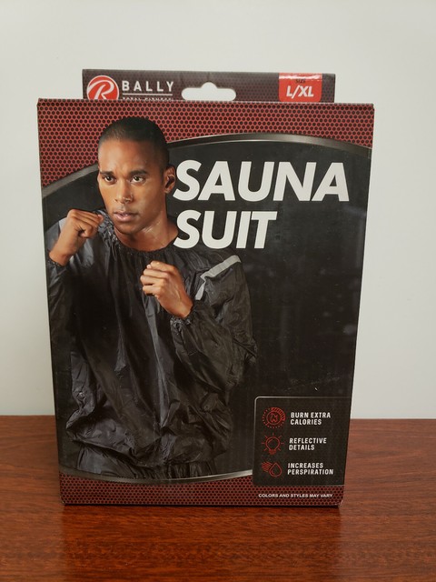 Bally Total Fitness Men's Sauna Suit L/xl Black Size Jn8s for sale online | eBay