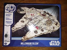 4D Build, Star Wars Millennium Falcon 3D Model Kit 223 Pcs  Star Wars Toys