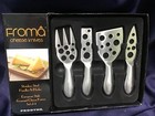 PRODYNE FROMÂ stainless steel CHEESE KNIFE SET of 4 NEW in GIFT BOX! — photo 4