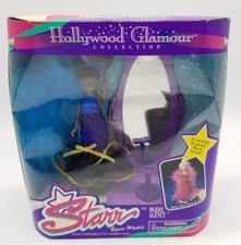 Hollywood Glamour Super Model Starr #41654 6”  Doll Toya Play Set RARE 1996