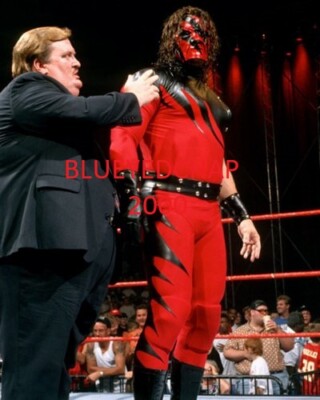 KANE & PAUL BEARER WRESTLER 8 X 10 WRESTLING PHOTO WWF