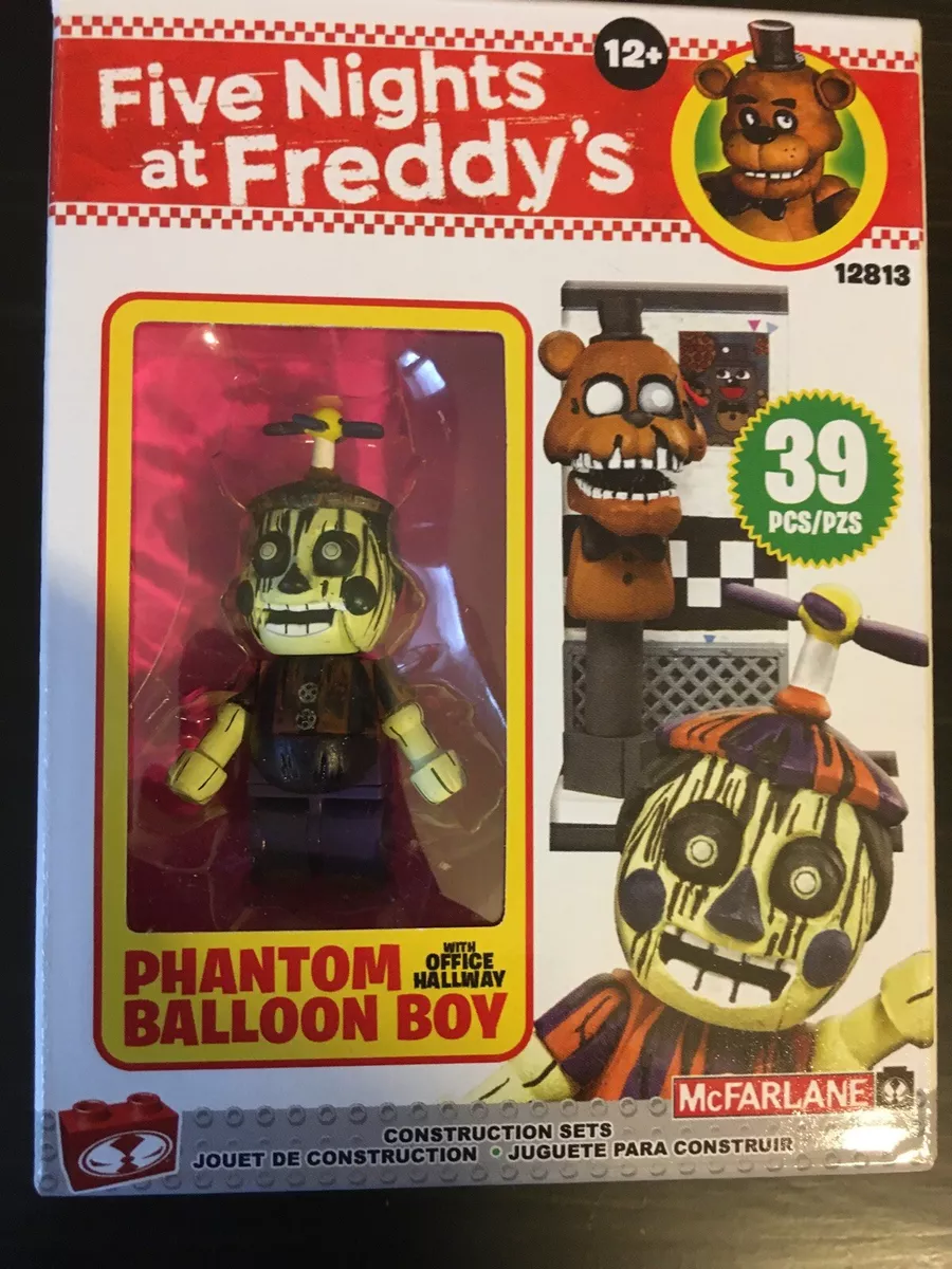 Five Nights At Freddy’s Phantom Balloon Boy w/ Office Hallway Minifigure 39  pcs!