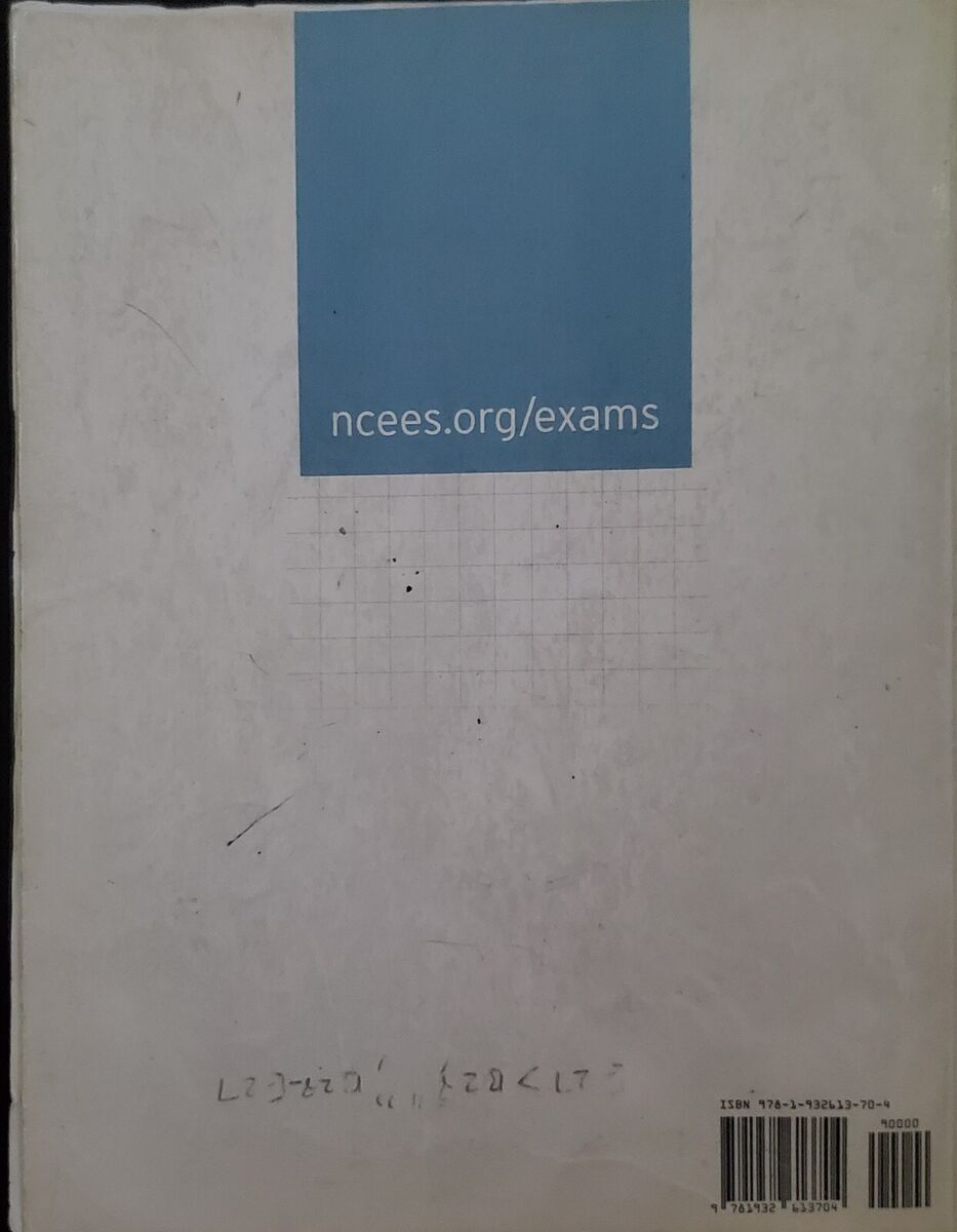 FE Civil Practice Exam by Ncees (2017, Trade Paperback