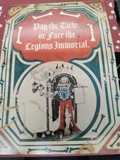 Warhammer Job Lot A3 Art Black Library Poster Pay the Tithe Empire Vampire Count