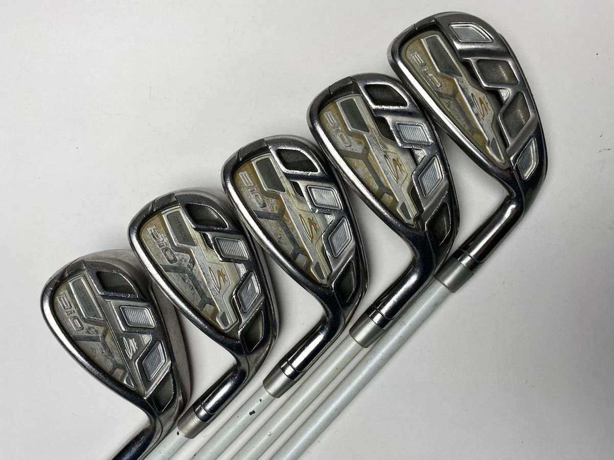 Cobra Bio Cell Silver Womens Iron Set 7 PW SW Bio Cell 55g Ladies