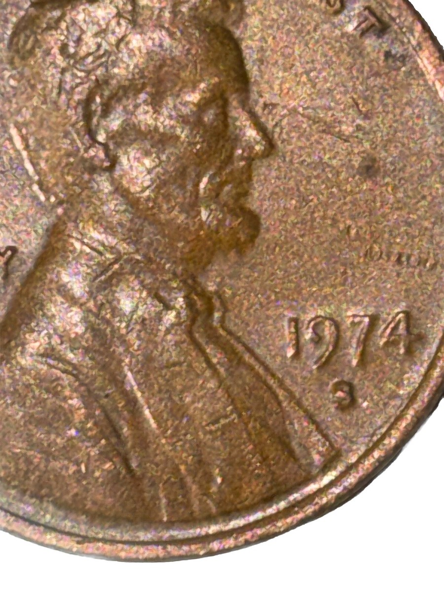 1974 Penny S- MINT MARK RARE AND FINE CONDITION 2 ERROR‼️ | eBay