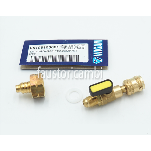 Adaptateur CVC 14 SAE Filetage Gauche Pour Réfrigérant R32/R454B - Neuf