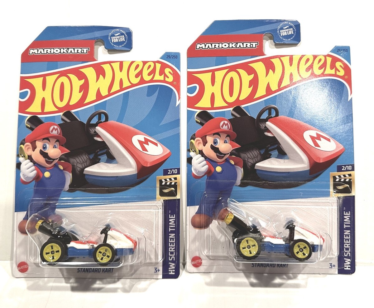 Set of 2 - Mario Standard Kart / HW Screen Time / Hot Wheels 2022