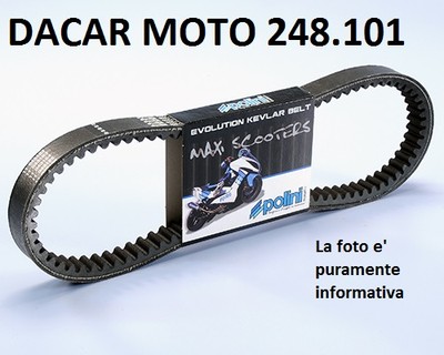 248.101 RIEMEN VARIATOR SYM JOYRIDE 200 2009-> POLINI
