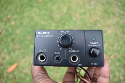 Car Truck PA Amplifier UNI-PEX NT-102A Japan Engineered 12V | eBay