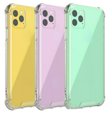New ShockProof Case for iPhone 14 12 13 11 Pro MAX mini SE XR 8 Soft Clear 