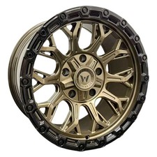 Western Jd83 Wheel 17x9 -12 5x139.7 87.1 Bronze Single Rim