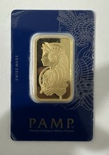 PAMP Suisse Lady Fortuna Gold Bar 1 Ounce 999.9 Fine Gold 4035.70 per troy oz