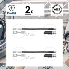 2x ORIGINAL® A.b.s. Bremsschlauch Hinten für VW TOUAREG (CR7 RC8) Audi Q7 Q8