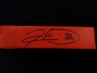 HINES WARD AUTOGRAPHED FOOTBALL FIELD END ZONE PYLON PITTSBURGH STEELERS W/ COA