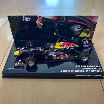 Minichamps 1/43 Red Bull RB7 Vettel Monaco GP Limited Edition Modell Neu
