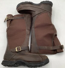 Danner San Angelo Men's 17" Leather Snake Guard Snake Boots Brown Size 12 D