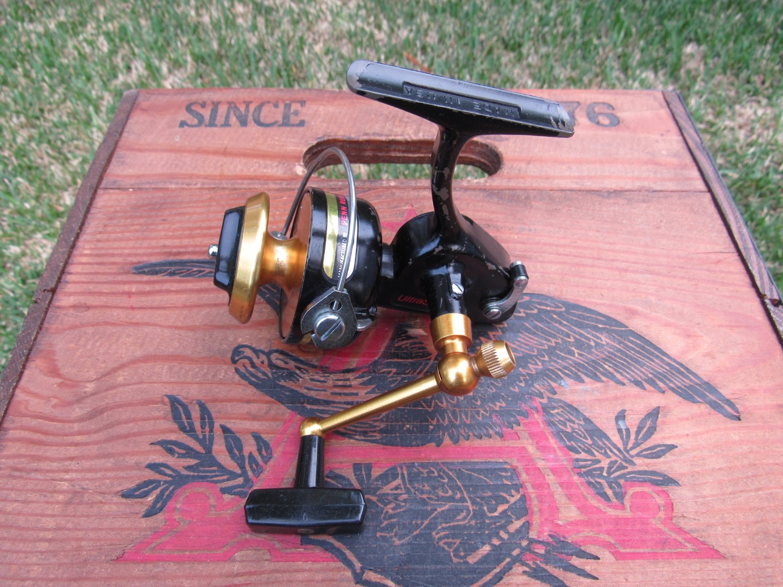 Vintage Penn 714Z Spinning Reel UltraSport Ultra Sport Made 