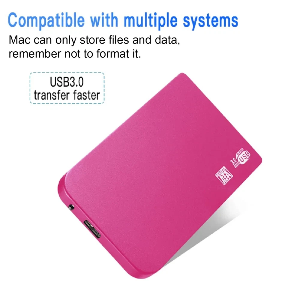 Externe SSD Festplatte 1TB/2TB/4TB mit USB-C Anschluss für PC - Bild 3 von 4