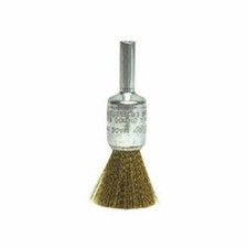 Weiler 10158 End Brush 1/2" Brass 25000 RPM Stem Mount