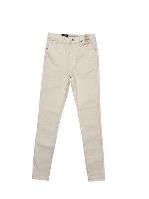Levi s Damen Jeans Mile High Super Skinny - weiß - Gr. 29/30