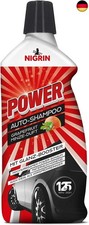 NIGRIN POWER Auto-Shampoo, entfernt auch starke Verschmutzungen, mit